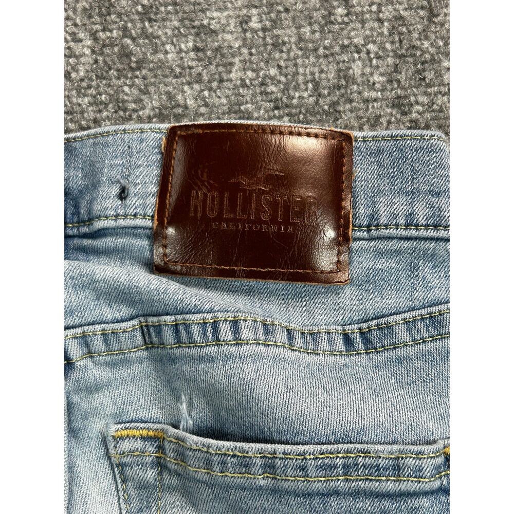 Hollister Women's Light Wash Skinny Jeans W26 L30 Stretch Denim - Picture 3 of 8